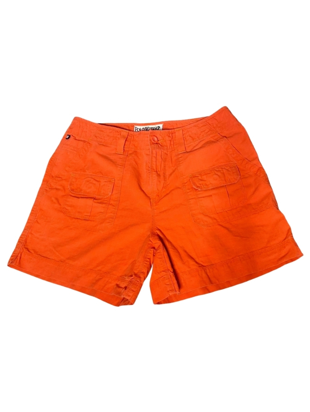 Polo Jeans Co. Women's Casual Shorts Orange - Size 6